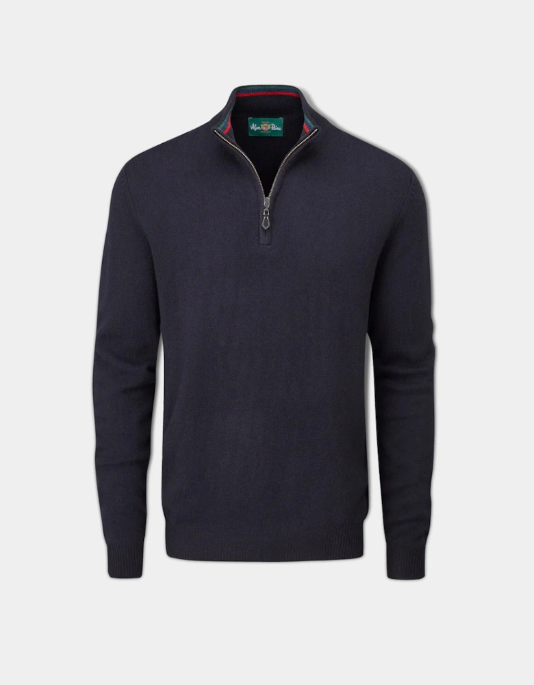 Men's Streetly 1/2 Zip Mock Neck Navy