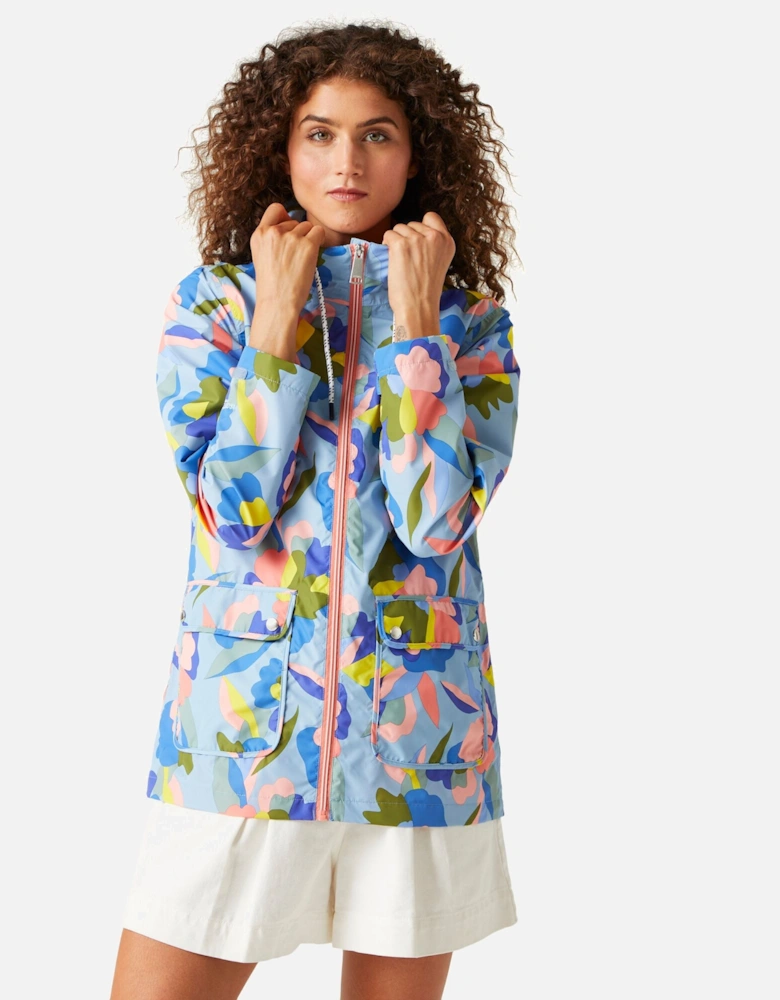 Womens/Ladies Bayletta Abstract Floral Waterproof Jacket