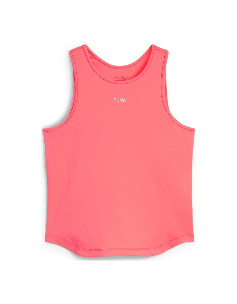 Womens Training Cloudspun Mix Tank - Pink