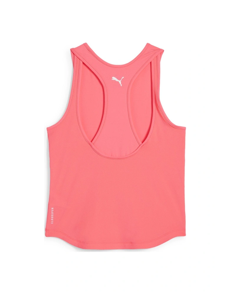 Womens Training Cloudspun Mix Tank - Pink