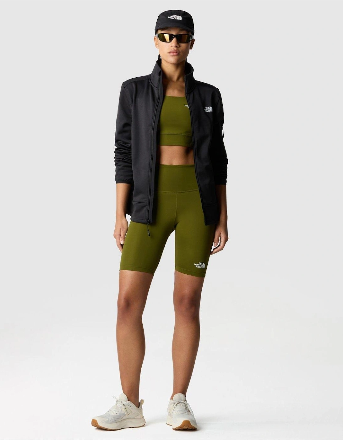 Womens Flex Short Tight - Olive