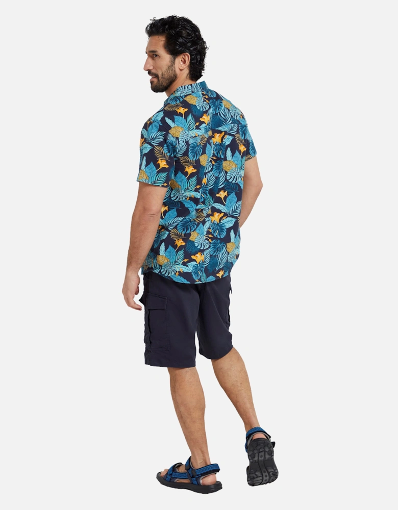 Mens Tropical Short-Sleeved Shirt