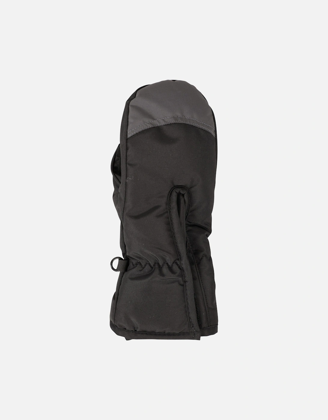 Mountain Warehouse Unisex Black Childrens/ Ski Mittens - Size: L Kids