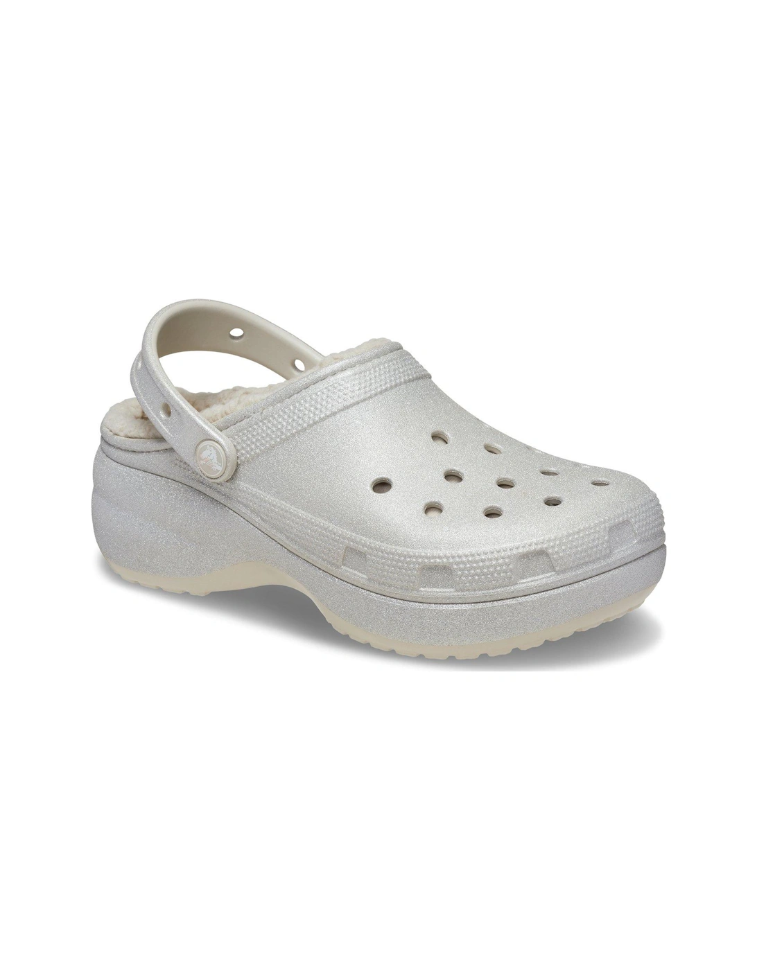 Classic Platform Lined Clog - Grey