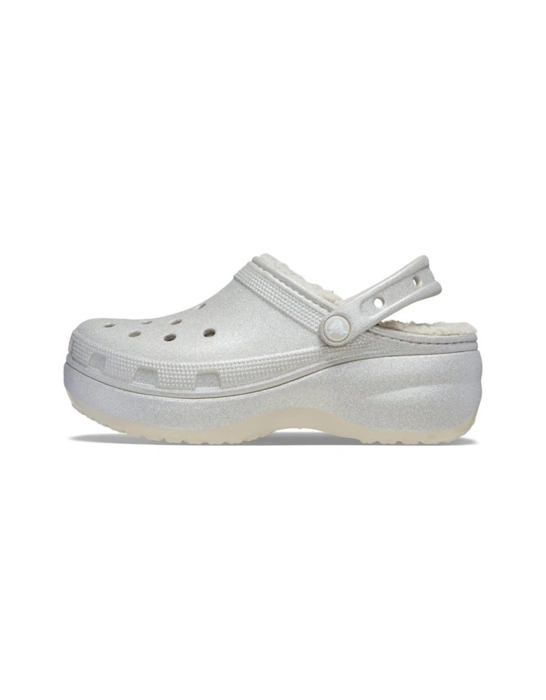 Classic Platform Lined Clog - Grey