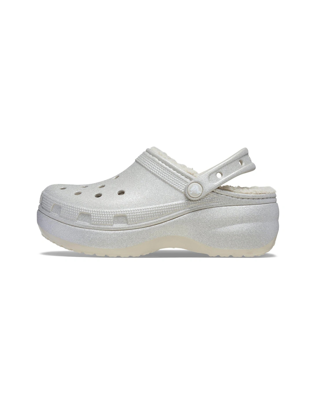 Classic Platform Lined Clog - Grey
