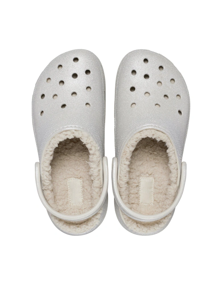 Classic Platform Lined Clog - Grey