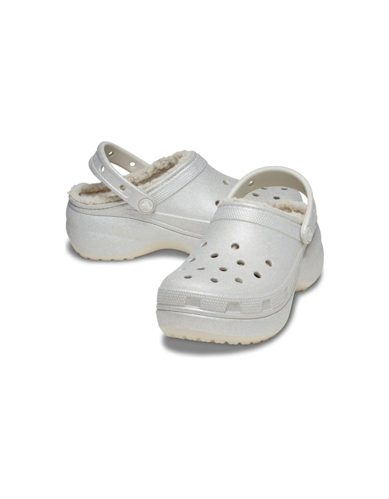 Classic Platform Lined Clog - Grey