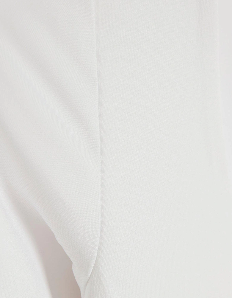 Square Neck Bodysuit - White