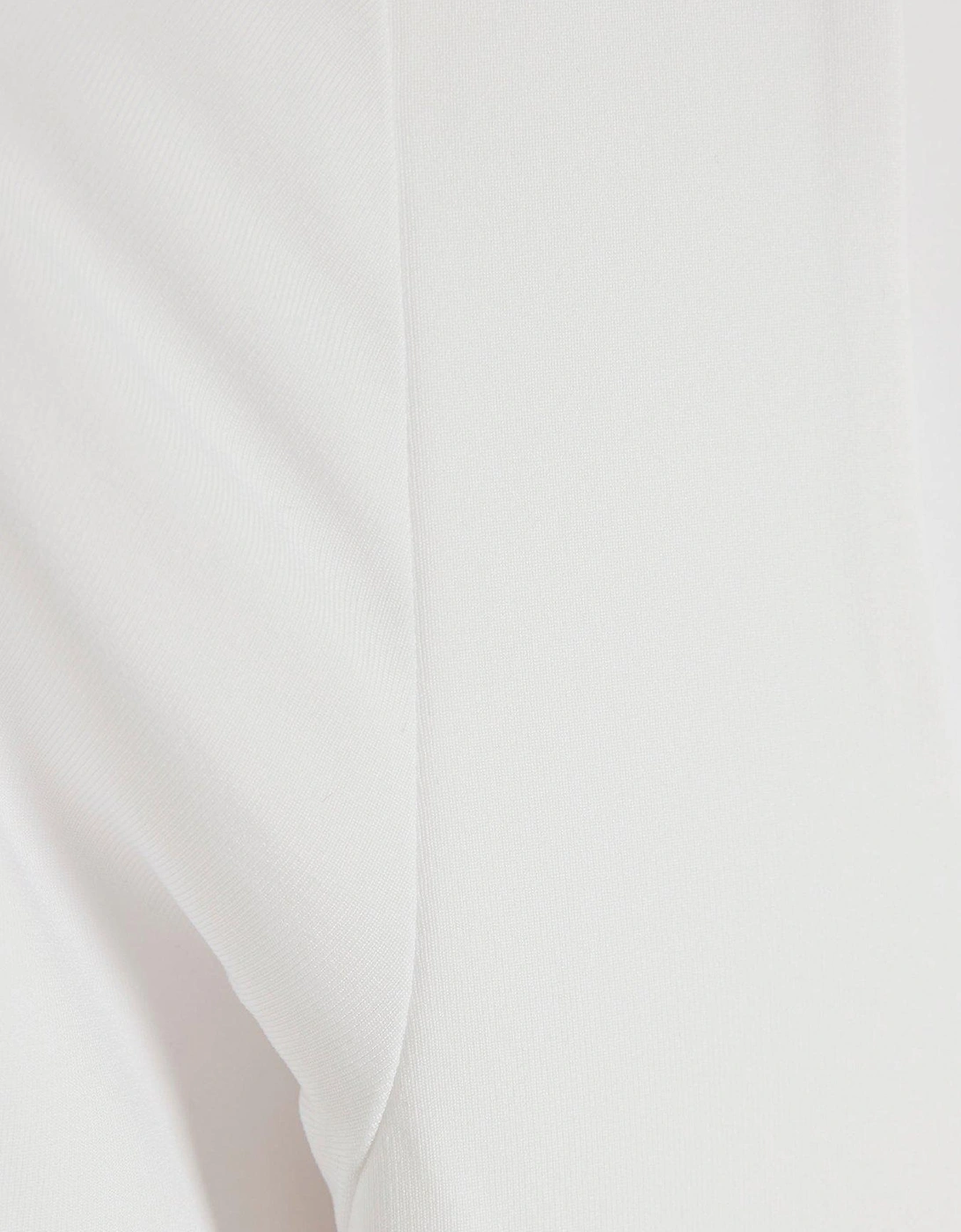 Square Neck Bodysuit - White
