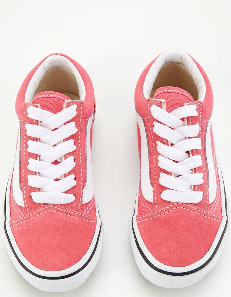 Kid's Old Skool Trainers - Pink