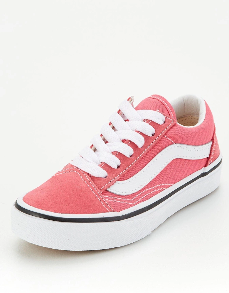 Kid's Old Skool Trainers - Pink