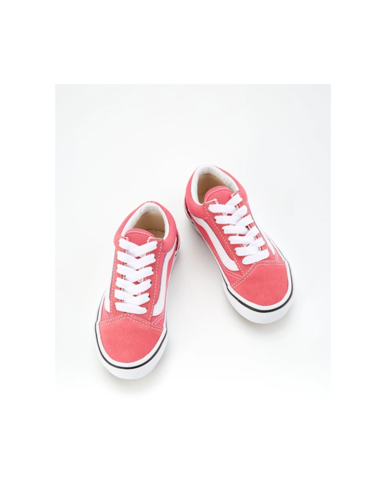 Kid's Old Skool Trainers - Pink
