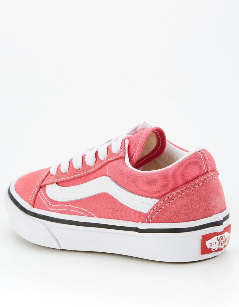 Kid's Old Skool Trainers - Pink