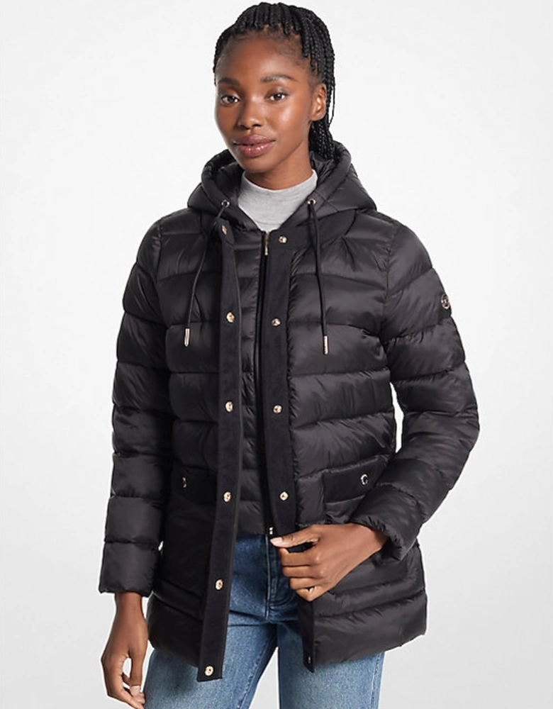 Packable Nylon Puffer Jacket