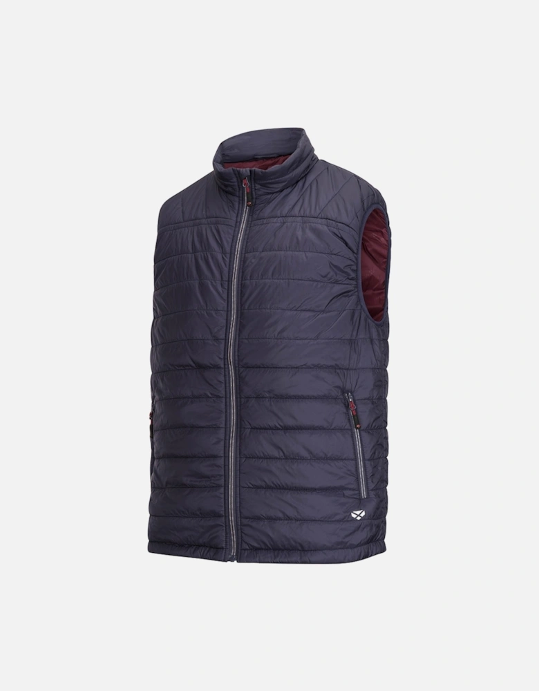 Kingston Rip-Stop Gilet Navy/Merlot