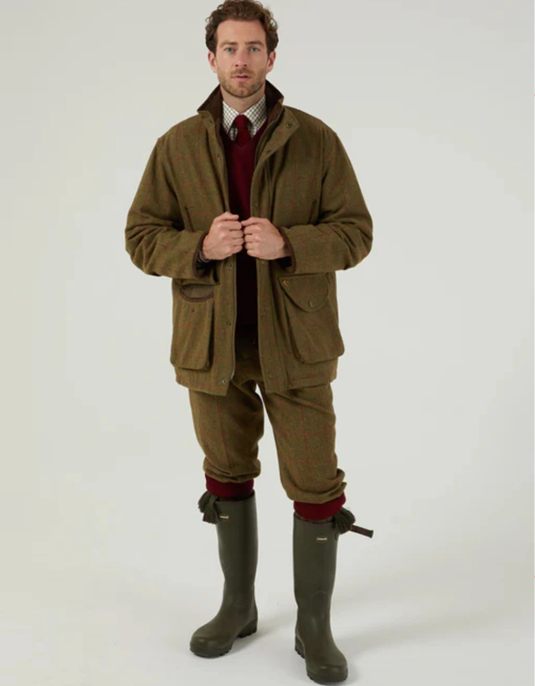 Combrook Men's Field Coat Sage, 6 of 5