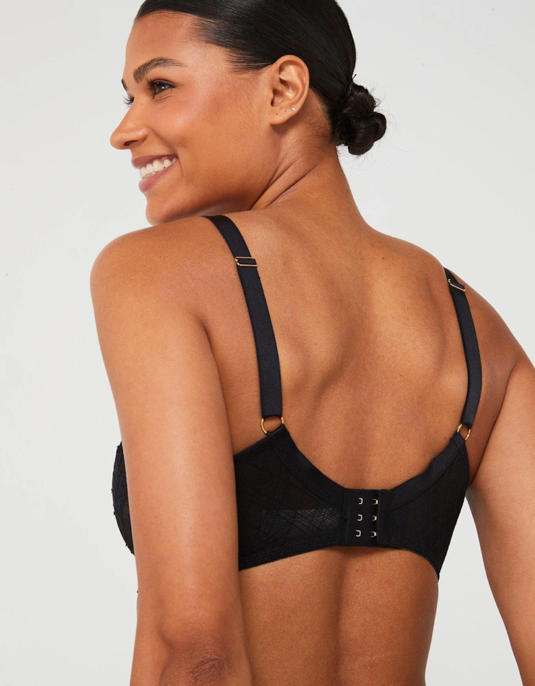 Dulcie Non Padded Wired Bra - Black