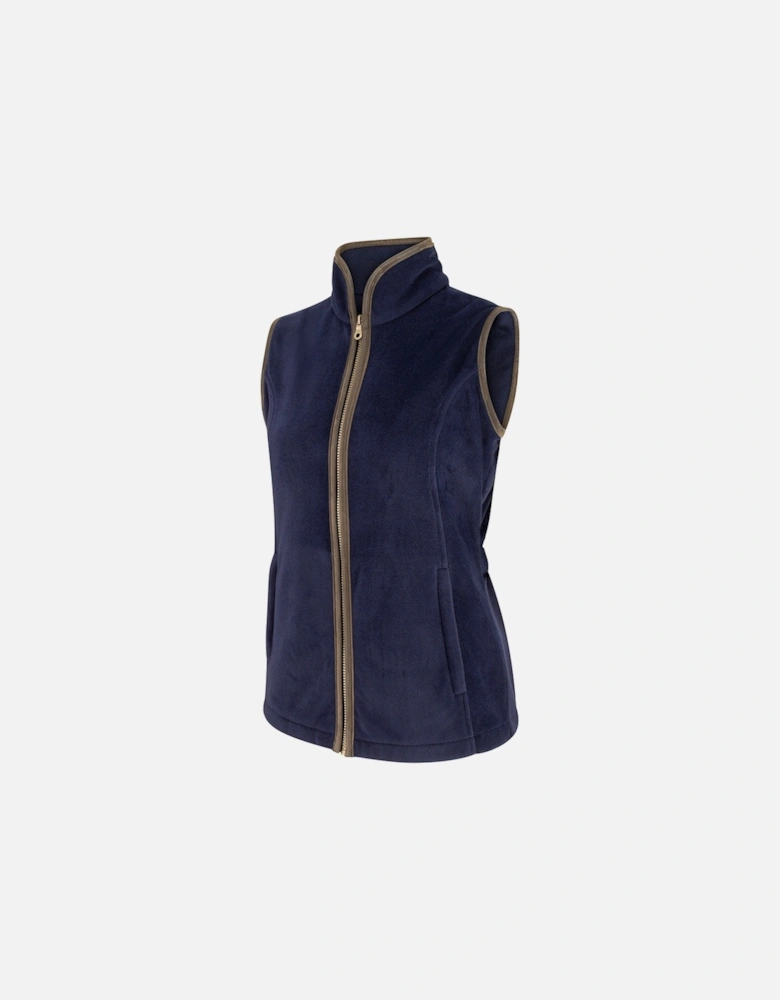 Stenton Ladies Fleece Gilet Midnight Navy