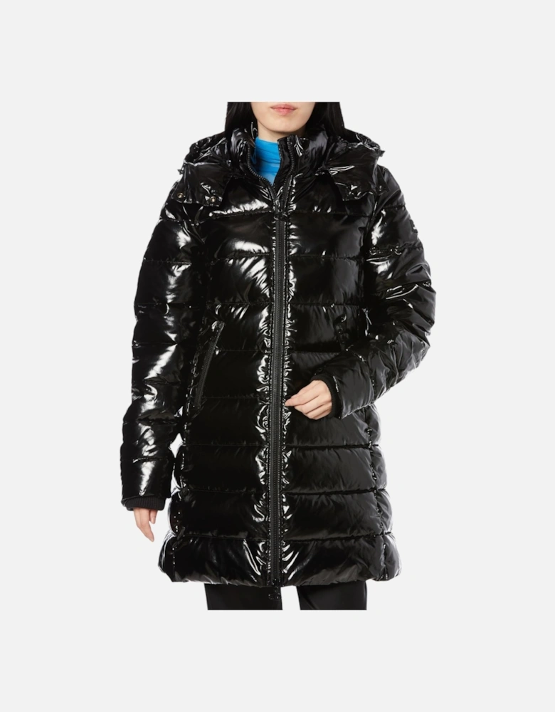 W-PATNEW-RUSS Womens Puffer Jacket Casual Winter Ladies Parka Long Coat