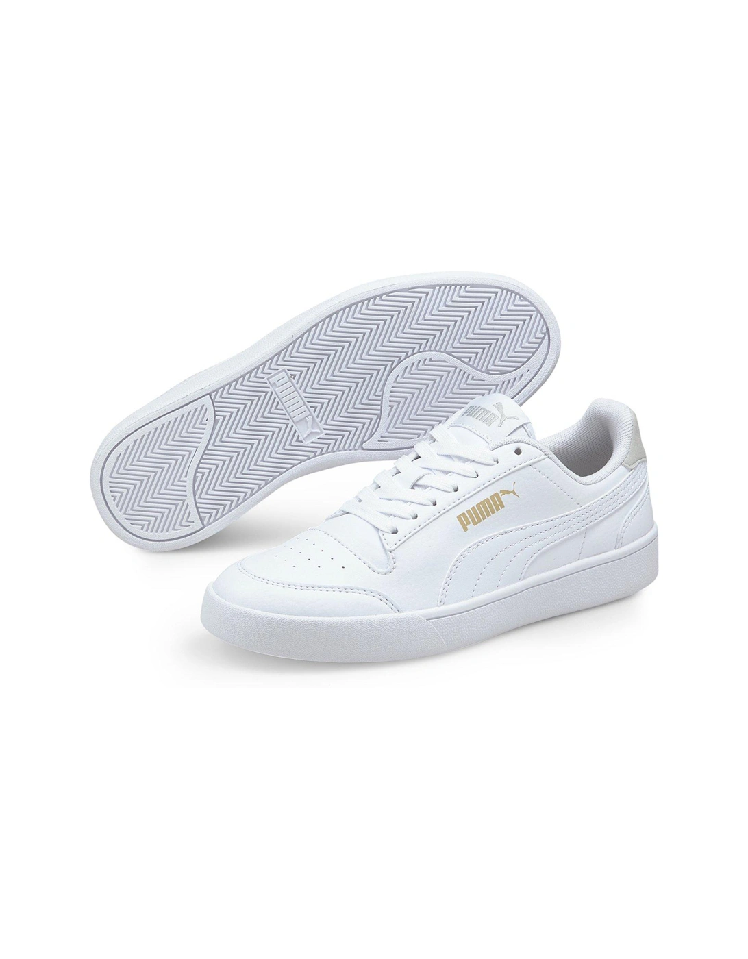 Junior Boys Caven 20 Trainers - White