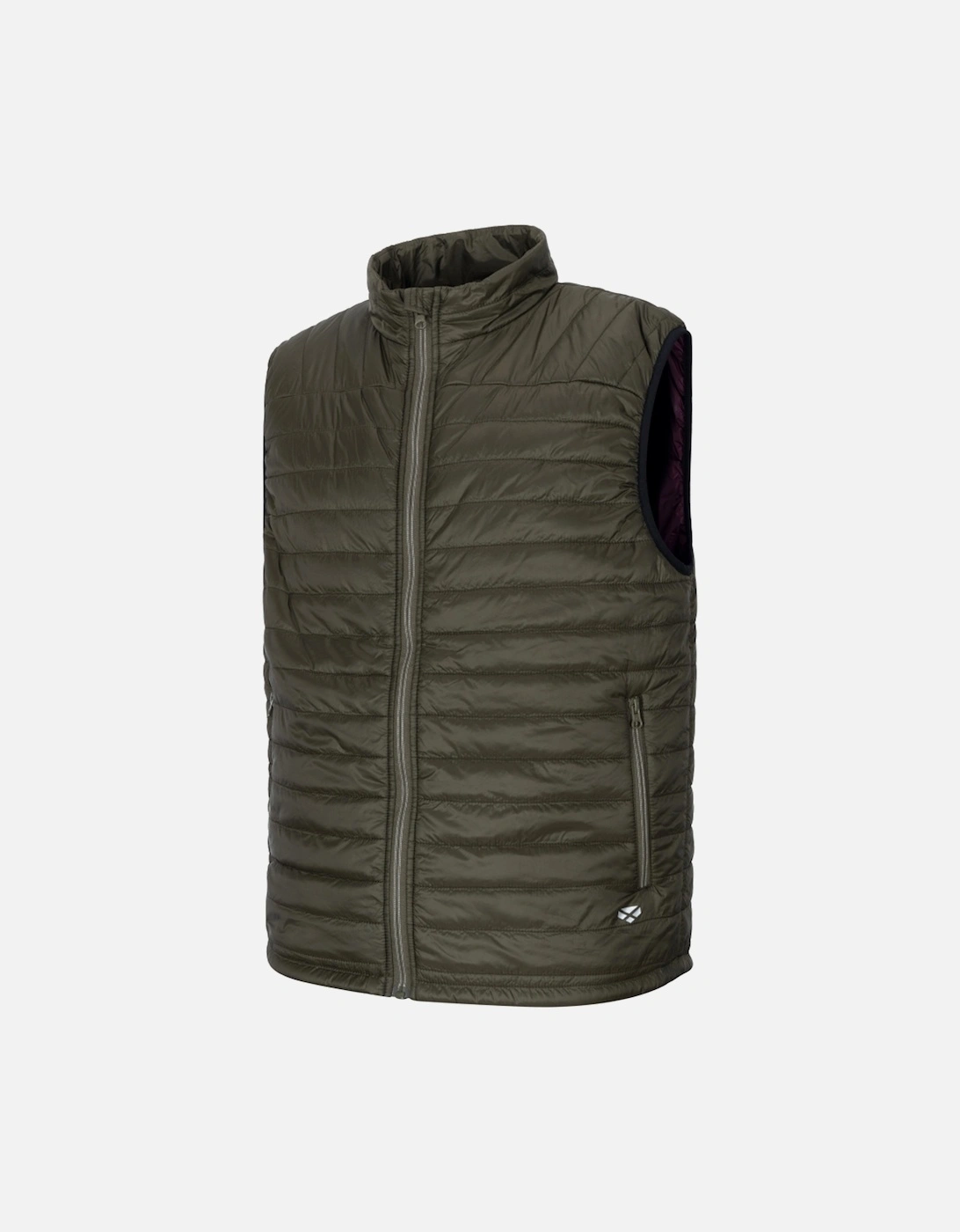 Kingston Rip-Stop Gilet Olive/Merlot, 5 of 4