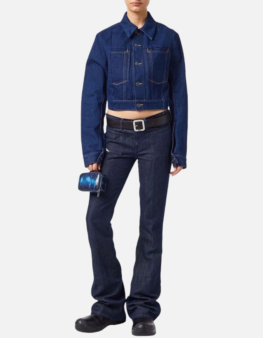 DE-LUCYSHORT-SP Womens Denim Jacket