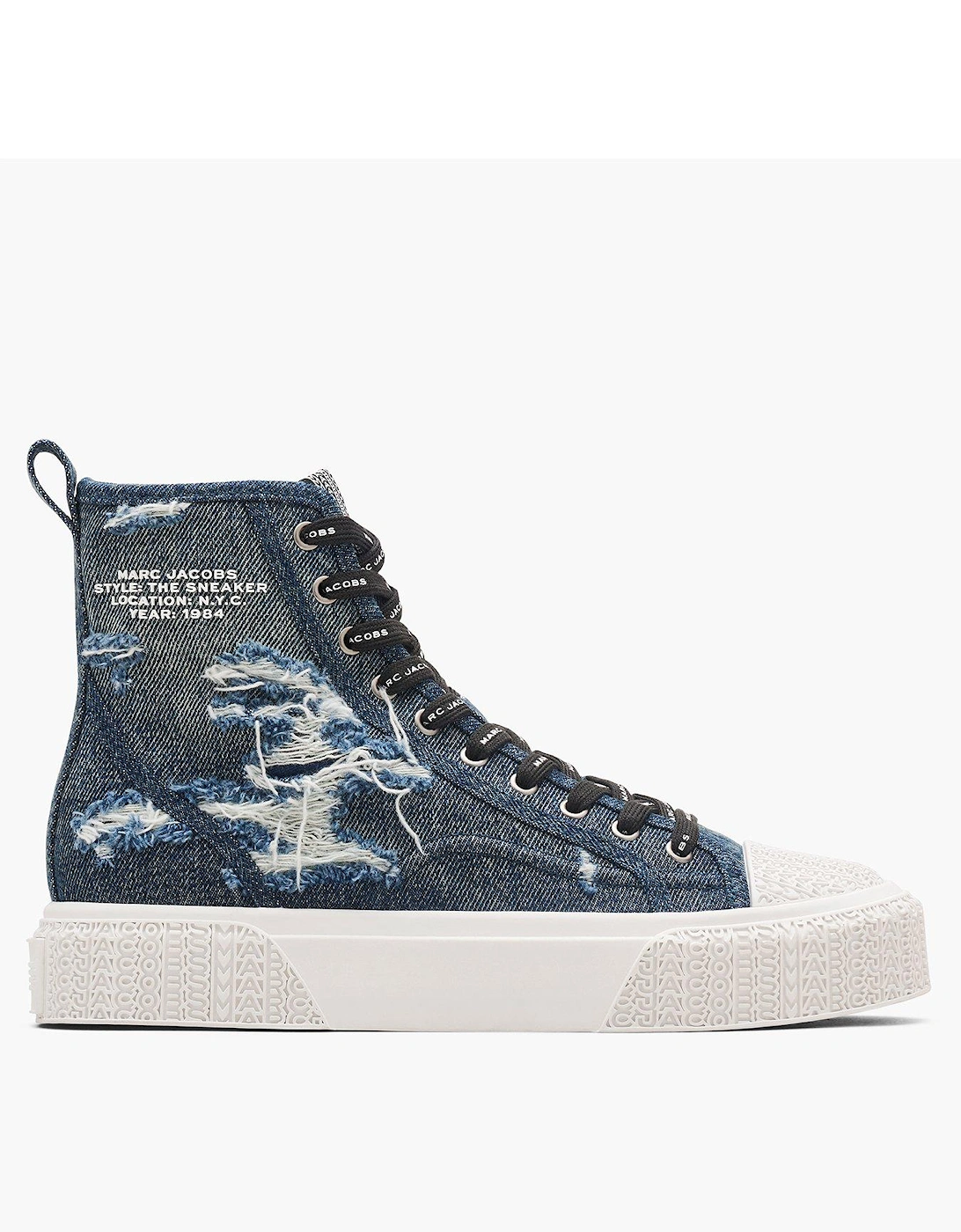 The High Top Sneaker - Blue, 2 of 1