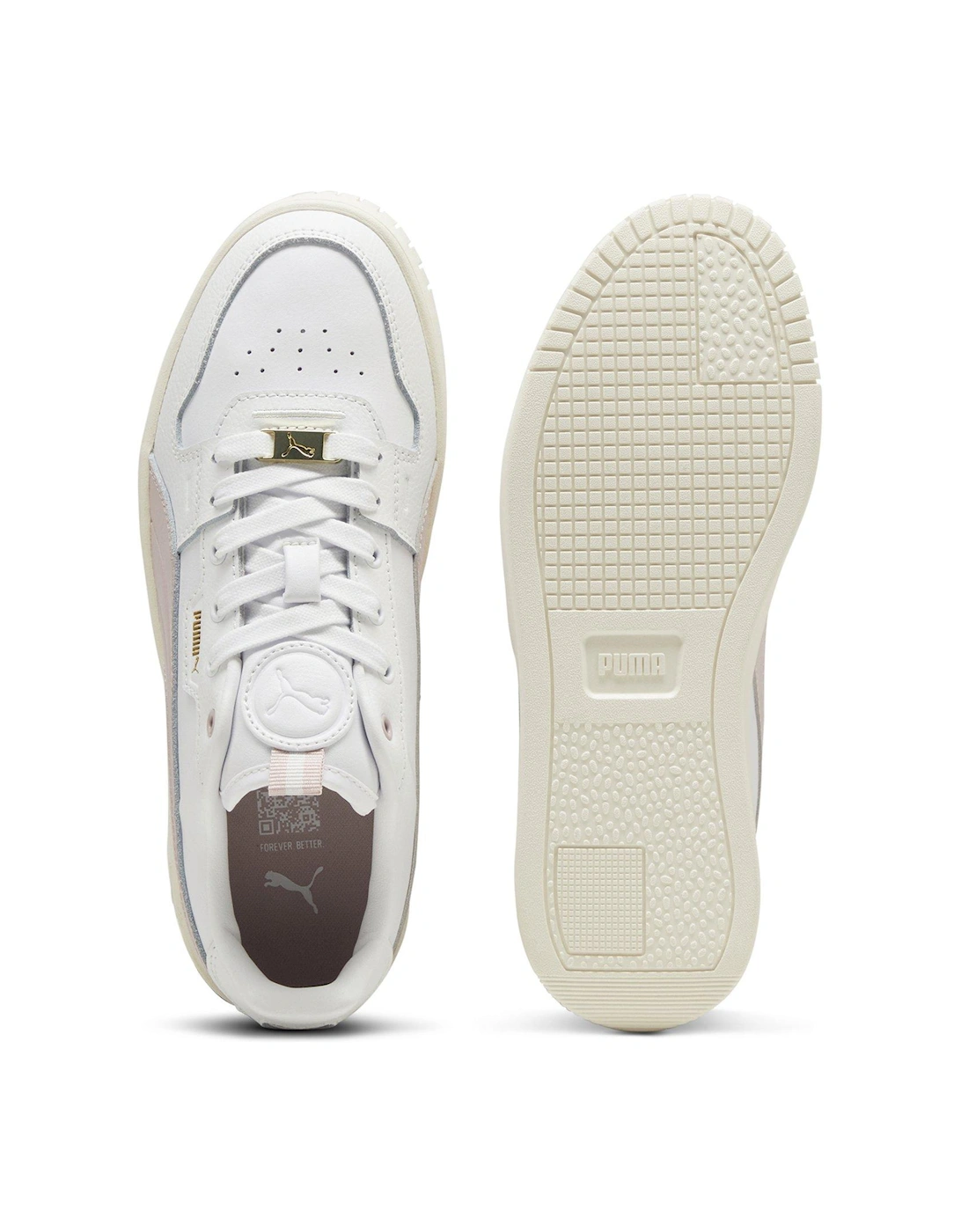 Women's Carina Street Lux Trainers - White