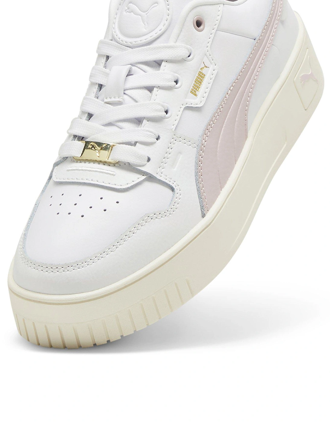 Women's Carina Street Lux Trainers - White