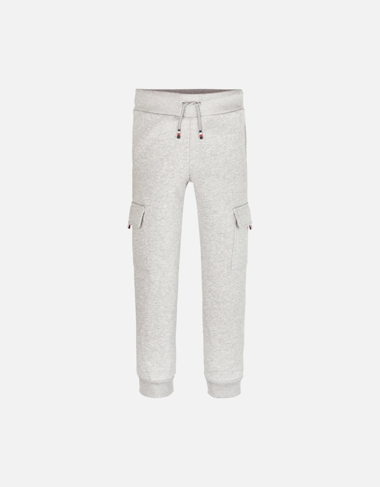 Boys Monotype Fleece Reg Cargo Sweatpants - Grey