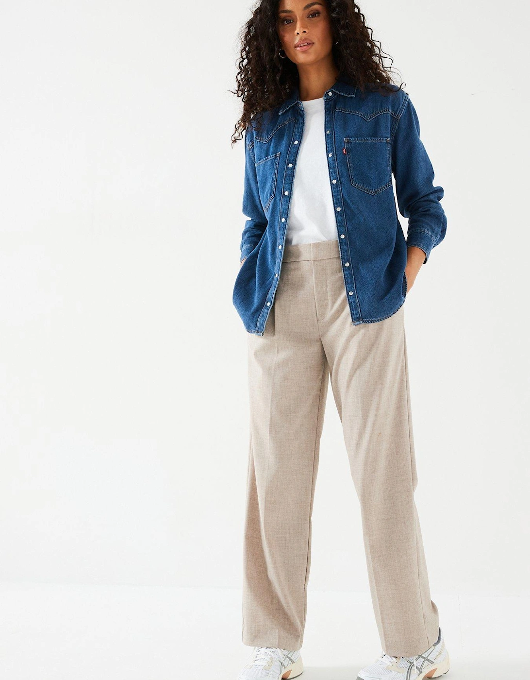 Teodora Western Shirt - Air Space 5 - Blue