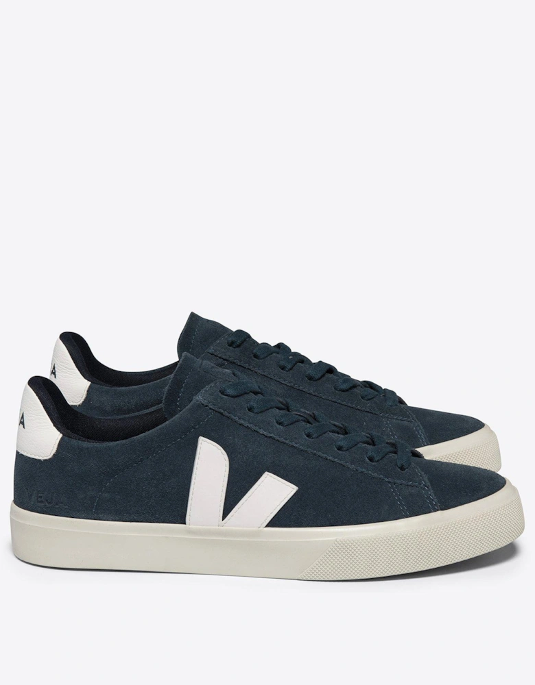 Women's Campo Trainers - Navy/White