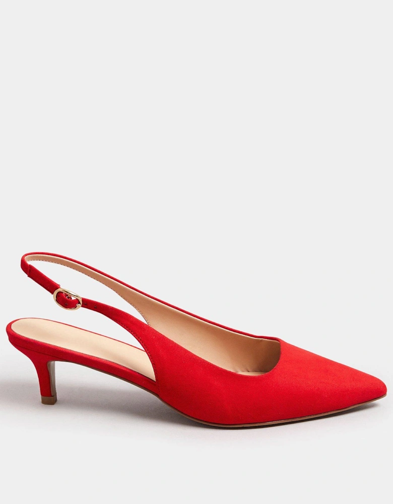 Pointed Toe Slingbacks