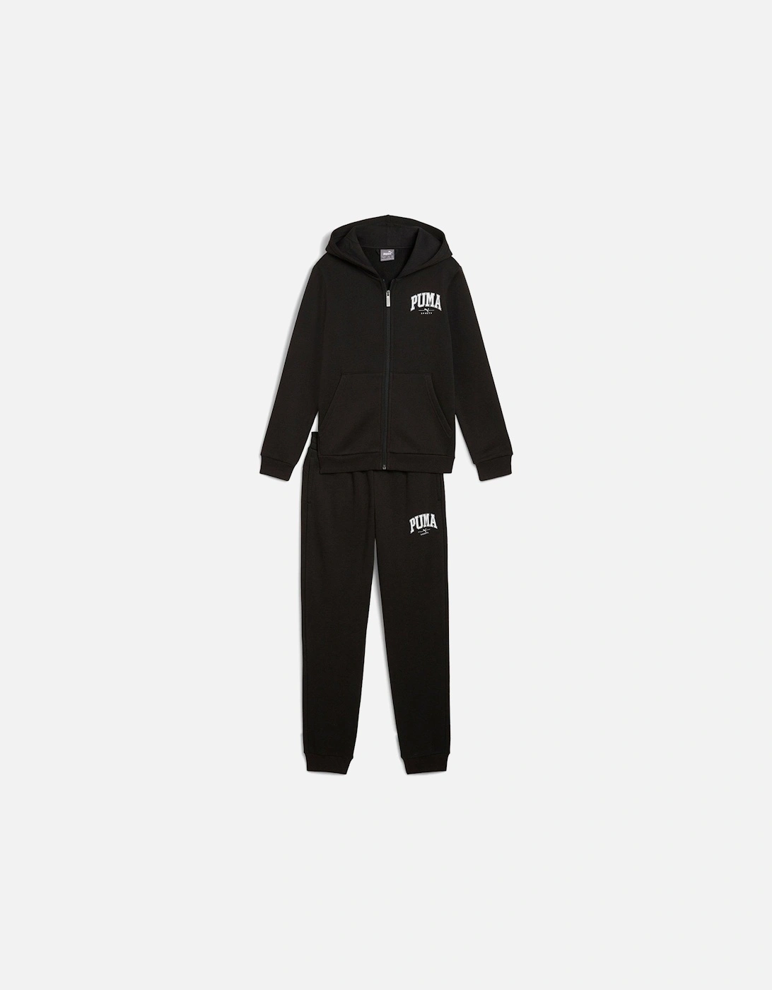 Older Boys Sqd Full-zip Fleece Sweat Suit - Black, 4 of 3