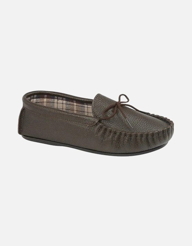 MICHAEL MEN'S MOCCASIN STYLE SLIPPERS