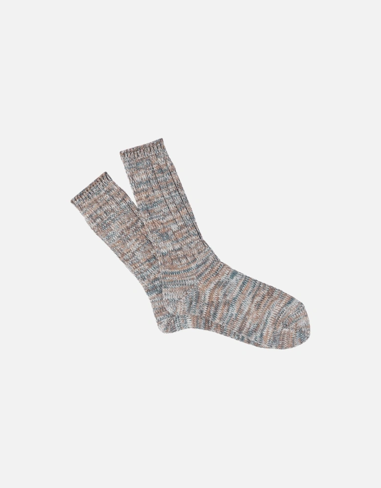 5 Colour Mix Crew Socks