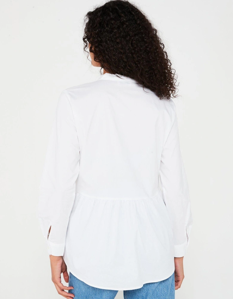 Bow Detail Blouse - White