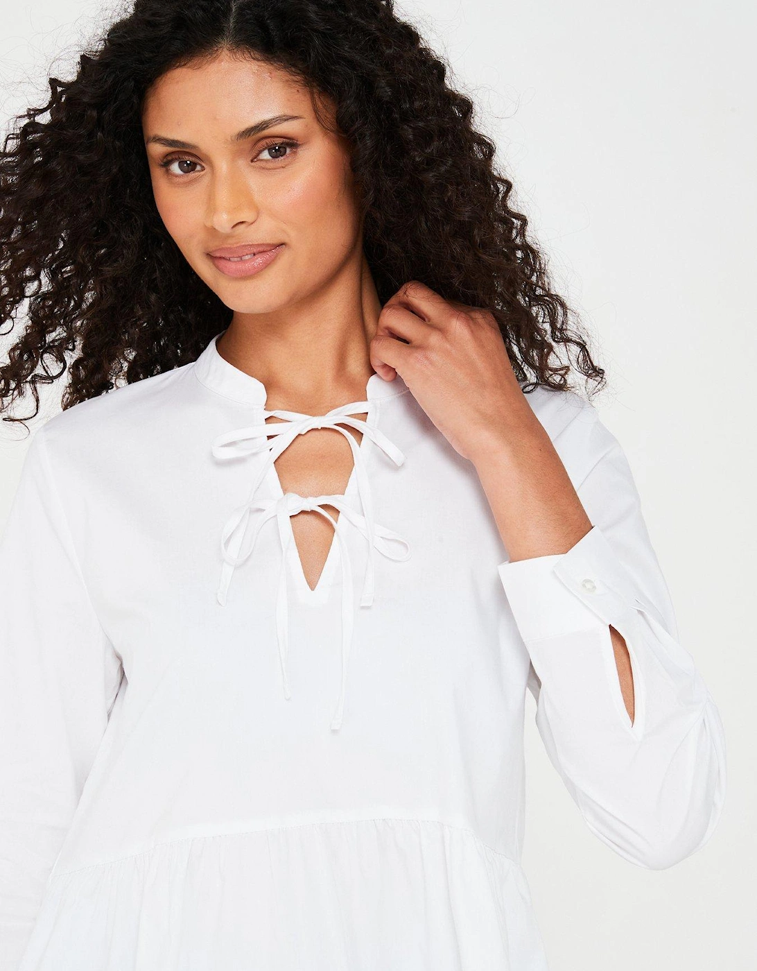 Bow Detail Blouse - White