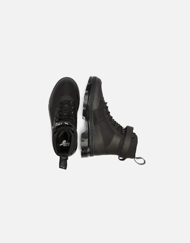 Dr. Martens Combs Tech Mono Black Boots