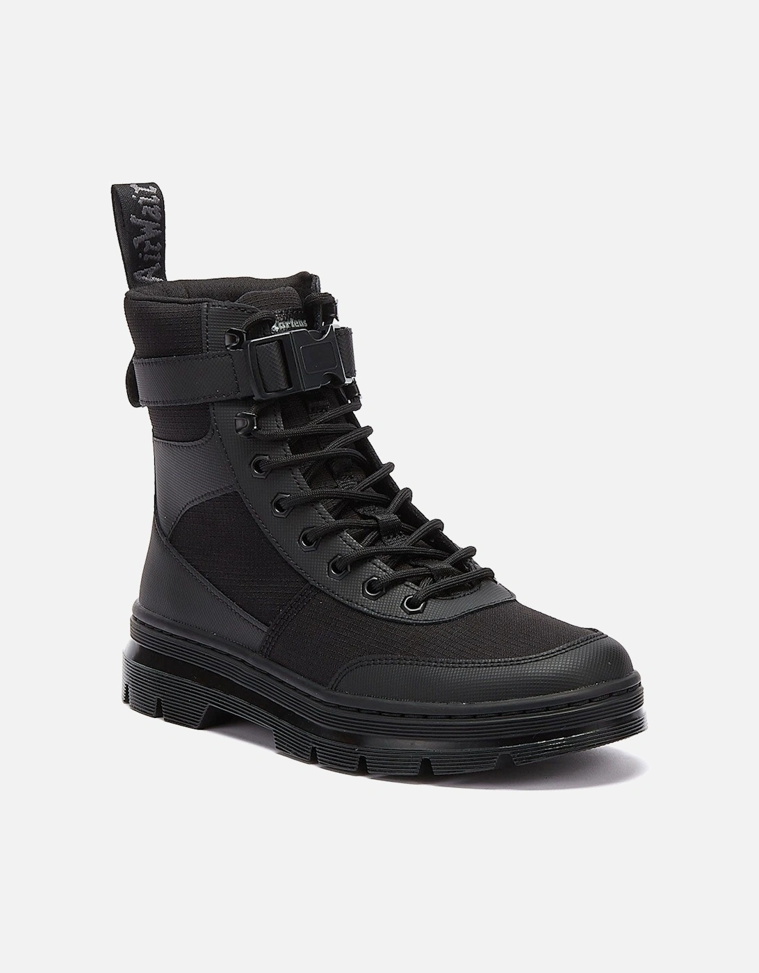 Dr. Martens Combs Tech Mono Black Boots