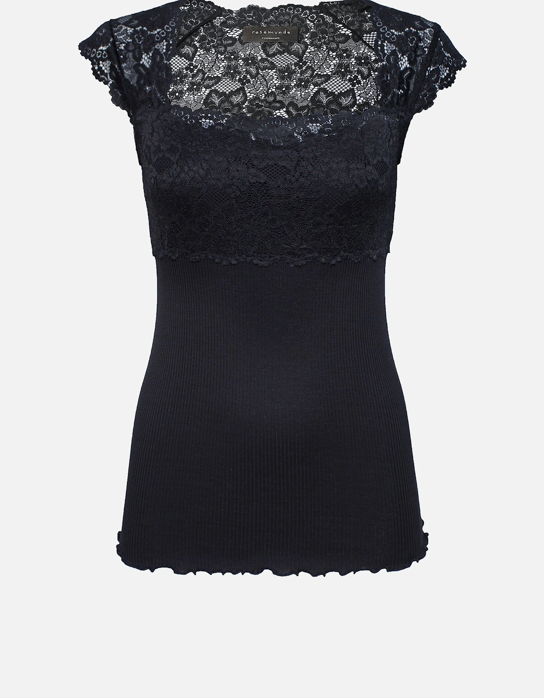 Silk top with flower lace, 3 of 2