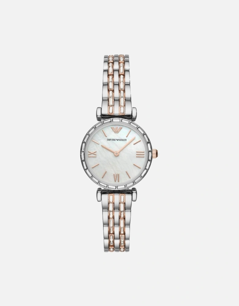 AR11290 Gianni T-Bar Mother Of Pearl Ladies Watch