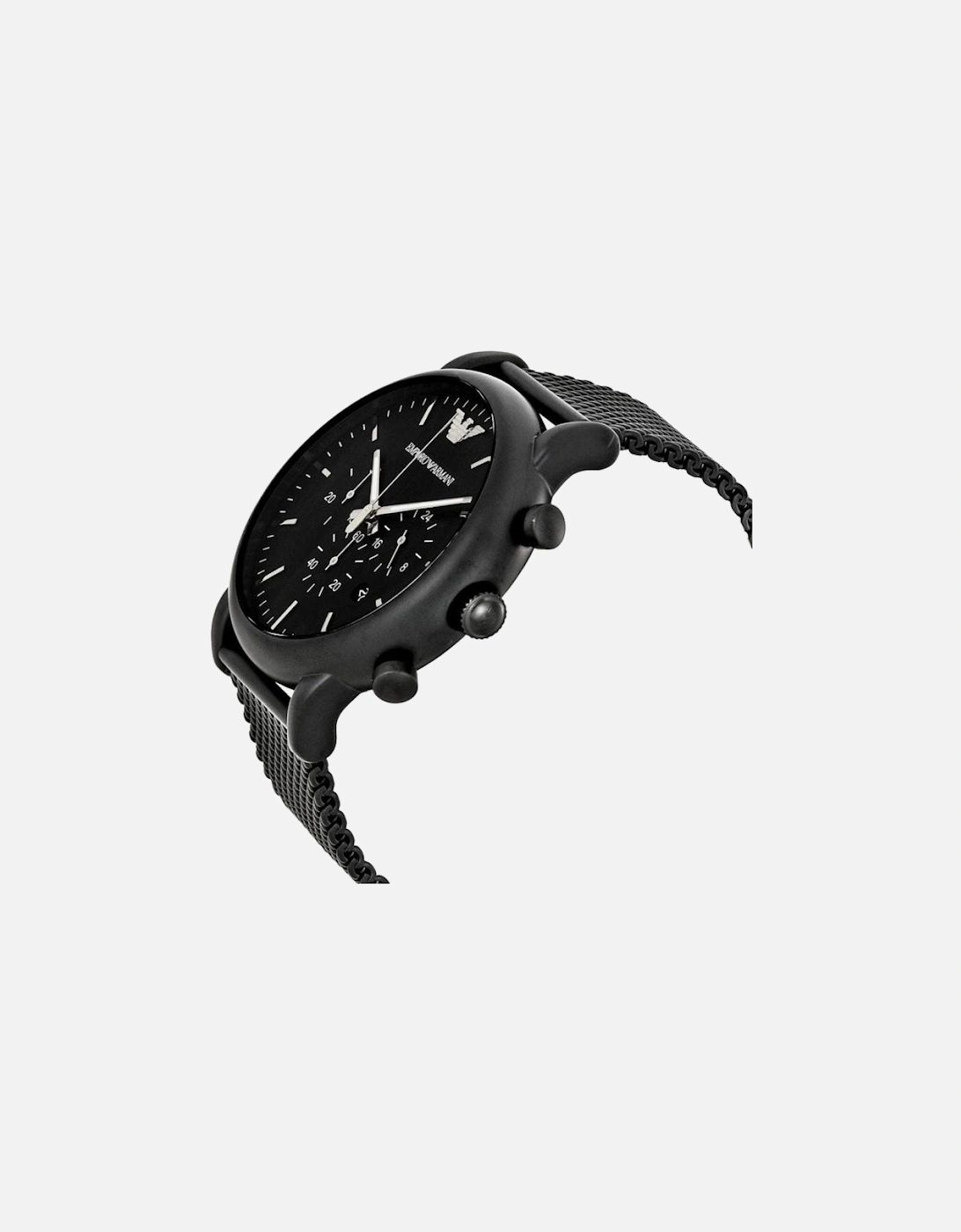 AR1968 Black Dial Chronograph Men's Watch