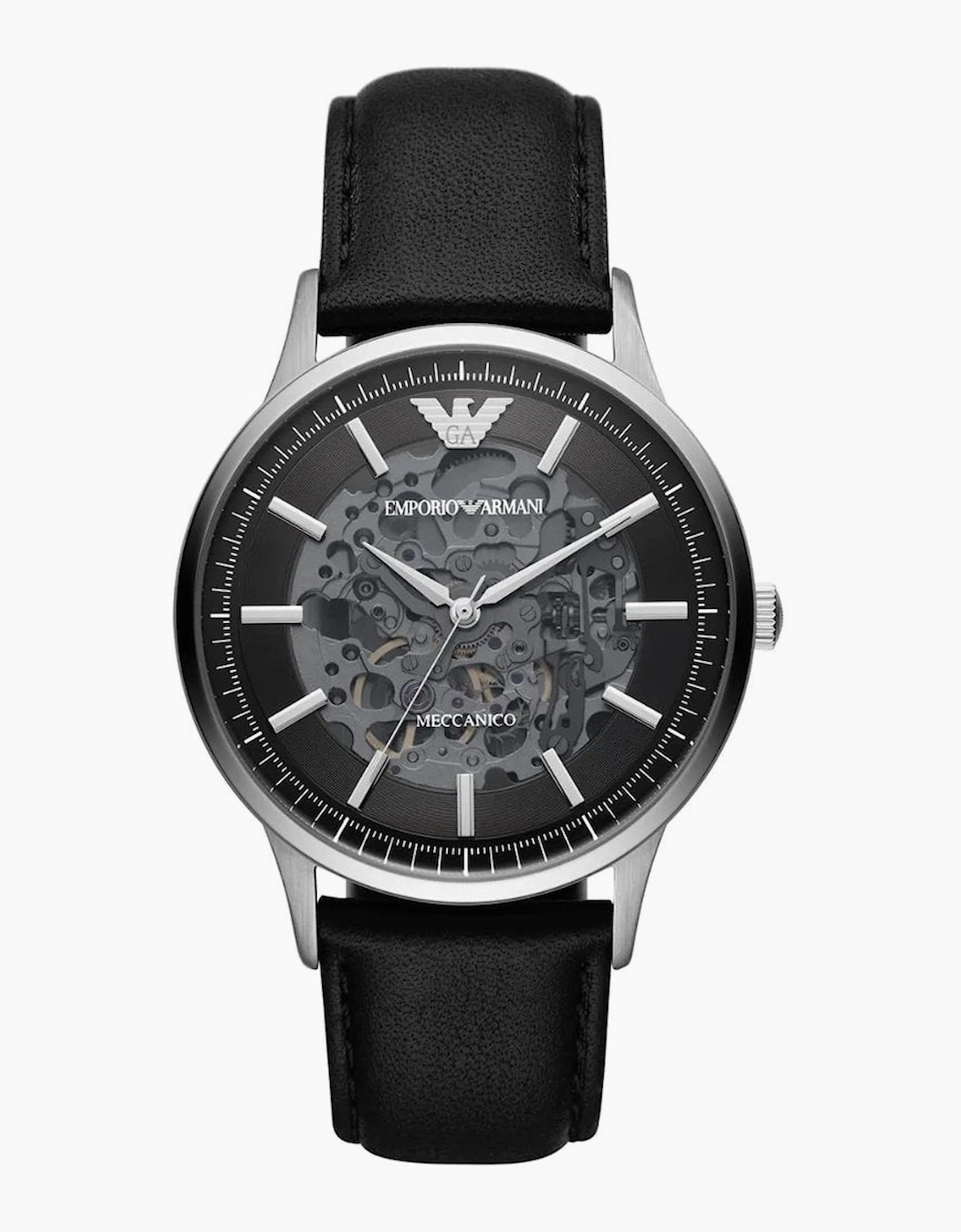 Men's Emporio Armani AR60038 Renato Automatic Men's Watch - Black
