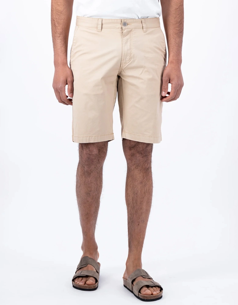 Fynch-Hatton Men's Basic Stretch Bermuda Shorts Sand