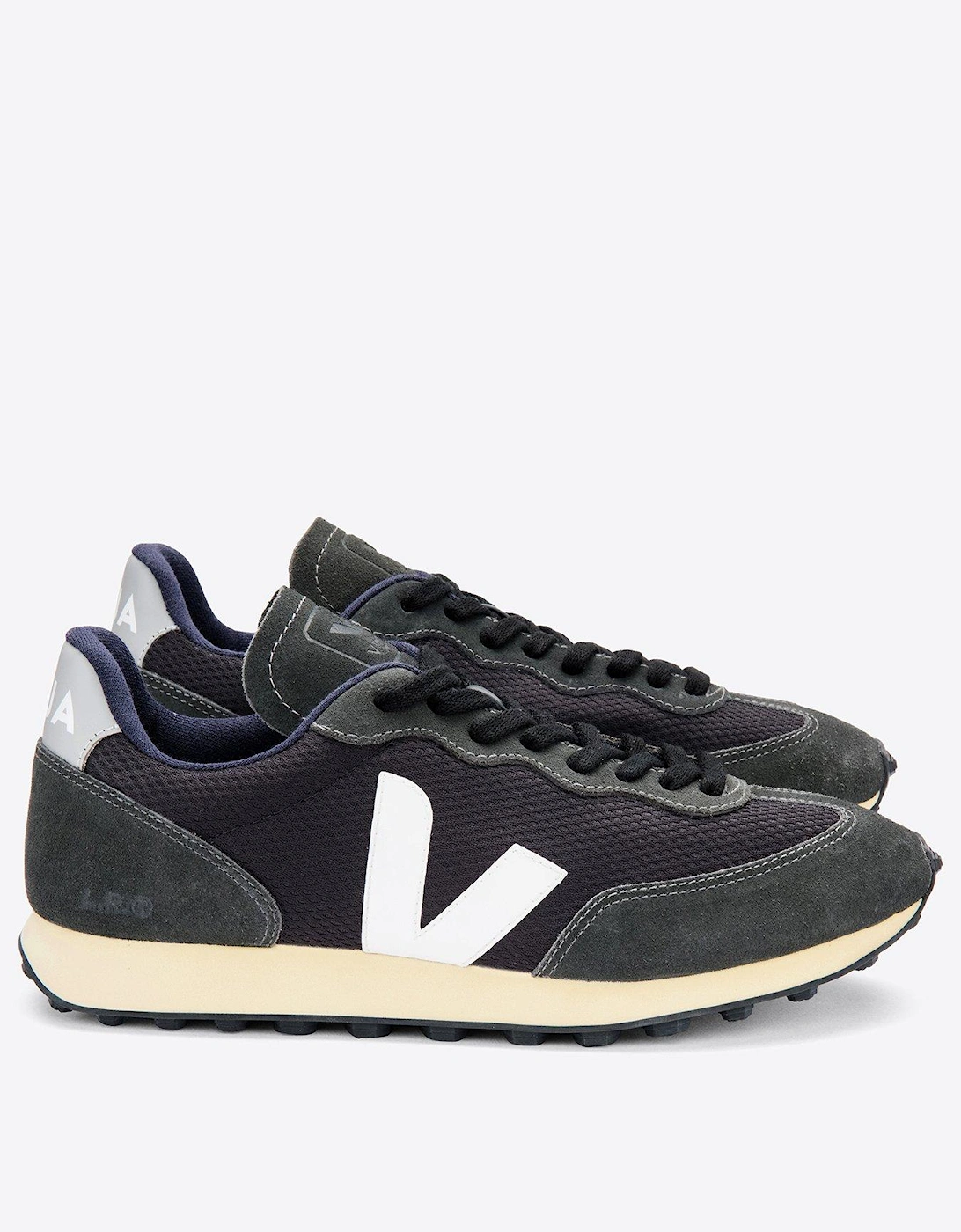 Mens Rio Branco Trainers - Black/Grey, 5 of 4