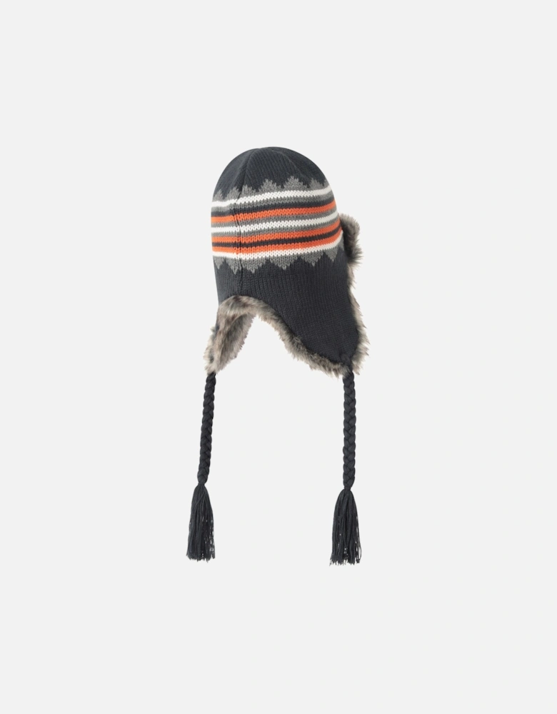 Unisex Adult St Anton Knitted Bomber Hat