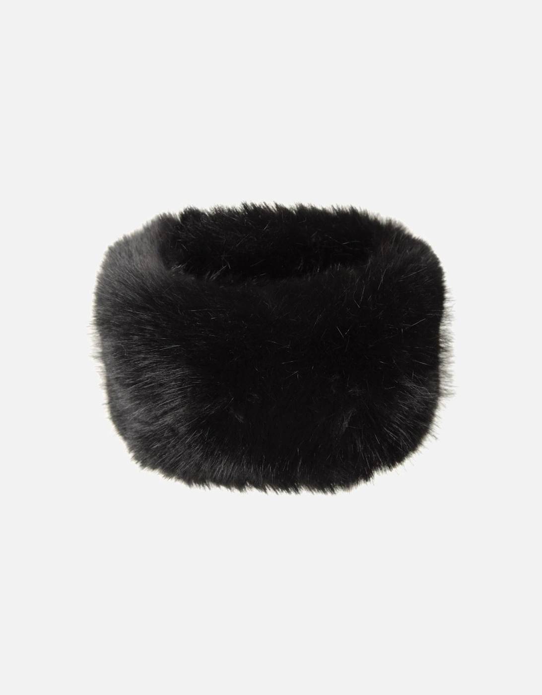 Mountain Warehouse Women's Black / Faux Fur Thermal Headband - Size: One Size