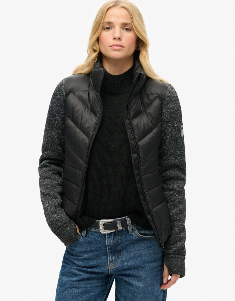 Storm Knit Hybrid Jacket - Black